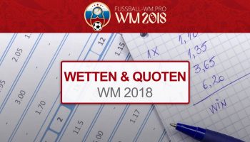 Buchmacher WM 2018 – Beste WM Wetten &#038; WM Quoten