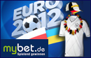 Deutschland EM 2012 Trikot + Fan-Zubehör beim Sportwetten-Anbieter Mybet zu gewinnen