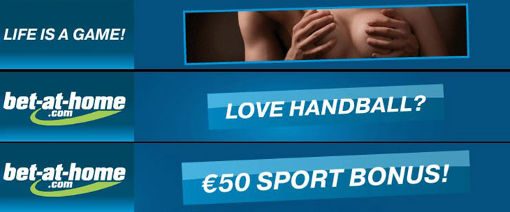 Buchmacher bet-at-home verlost VIP Tickets für die Handball EM 2012